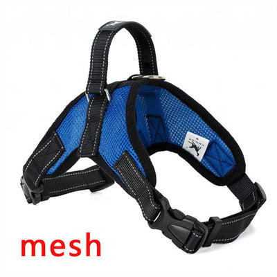 Reflective Vest Harness with Led Stripes for Large Dogs