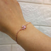Crystal Pink Paw Bracelet