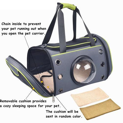 Space Capsule Pet Travel Carrier Handbag