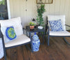 Outdoor Furniture set Wicker Patio Rocking Chairs 3-Piece Conversation Set