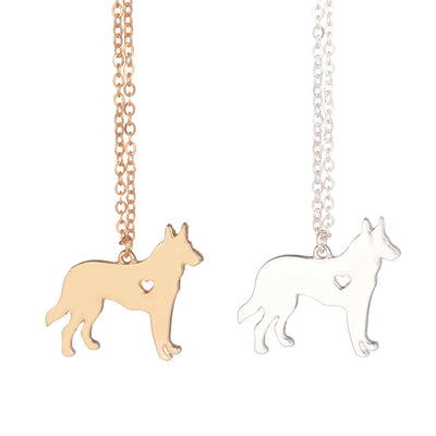 Memorial German Shepherd Lovers Dog Necklace