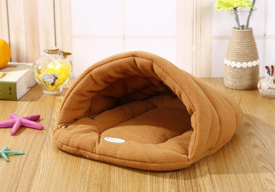 Slipper Style Winter Warm Dog Bed House