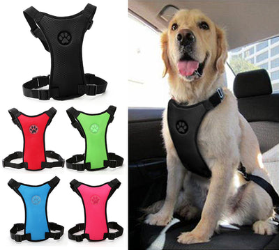 Soft Car Dog Harness Safety Seat Belt