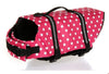 Colorful Swimming Life Vest Dog Harness